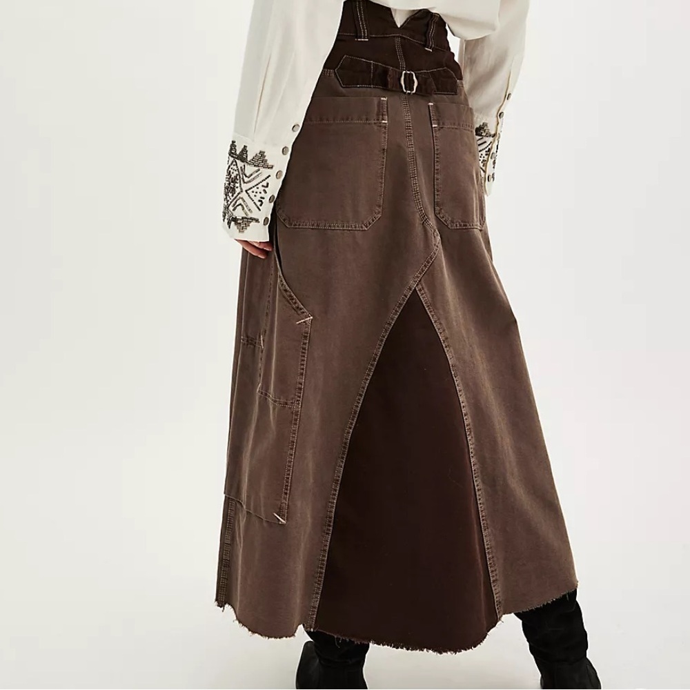 NWOT Free People We The Free Daria Maxi Skirt Size 6 - Picture 2 of 15